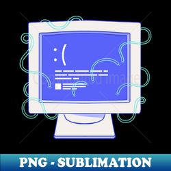 blue screen - elegant sublimation png download - bold & eye-catching