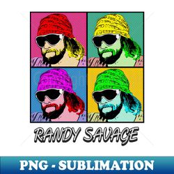 randy savage pop art style - aesthetic sublimation digital file - revolutionize your designs