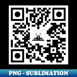 crispy kartel qr code - aesthetic sublimation digital file - boost your success with this inspirational png download