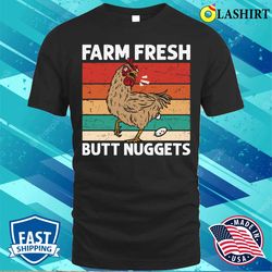 chicken t-shirt, fresh from the cluck t-shirt - olashirt