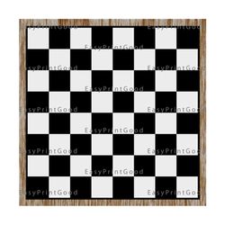 chess board svg black and white board game cutting file chess board silhouette file for cricut svg png jpg esp dxf file cut file game