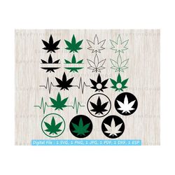 weed svg bundle, marijuana leaf svg, weed svg, marijuana clipart, weed leaf svg, cannabis, marijuana leaf monogram frame, cut file, cricut