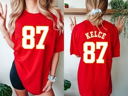 travis kelce kansas city football, jersey football shirt, vintage graphic tee