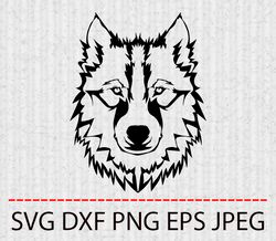 wolf svg,png,eps cameo cricut design template stencil vinyl decal tshirt transfer iron on
