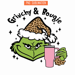 grinchy and bougie png