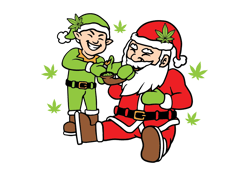 weed christmas bundle svg, cannabis svg bundle cutting file for cricut