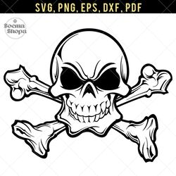 skull crossbones pirate svg, skull svg, png, dxf, eps, pirates svg, compatible with cricut and cutting machine