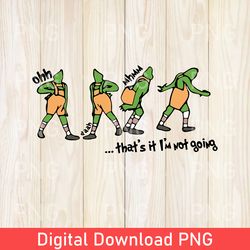 that's it i'm not going png, fny grnchmas png, cute matching family christmas, grin couple png, christmas gift idea png