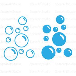 bubble svg, bubble bundle, bubbles cut files