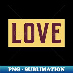 love - signature sublimation png file - perfect for creative projects