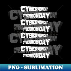 cyber monday - vintage sublimation png download - bold & eye-catching