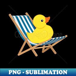 beachside quack relax and unwind - digital sublimation download file - revolutionize your designs