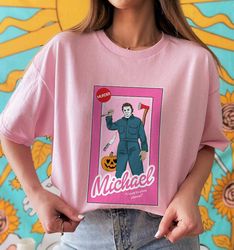 michael myers pink doll shirt  vintage michael myers shirt  halloween ends movie shirt  horror halloween shirt  horror m