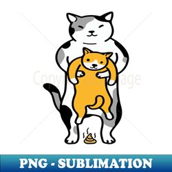 look picked up a kitten - High-Resolution PNG Sublimation File - Bring Your Designs to Life