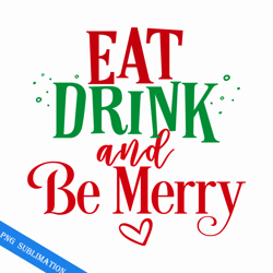 eat drink and be merry png