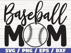 baseball mom svg, baseball svg, love baseball svg, cricut