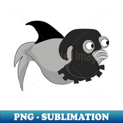 Hangfish - Retro PNG Sublimation Digital Download - Bring Your Designs to Life