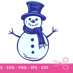 layered snowman svg cut files digital download, digital files