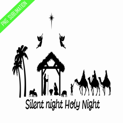 silent night holy night png