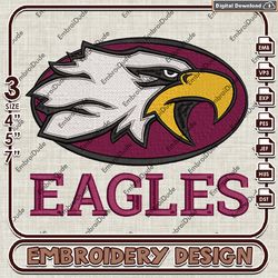 ncaa boston college eagles logo emb files, boston college teams embroidery design, ncaa logo machine embroidery files