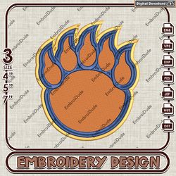 morgan state bears ncaa emb files, morgan state bears teams embroidery design, ncaa machine embroidery files