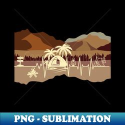 lets go camping on the mountains - elegant sublimation png download - capture imagination with every detail