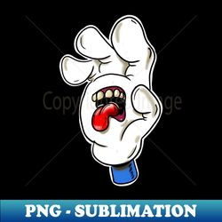 skater boy cartoon glove - elegant sublimation png download - perfect for creative projects