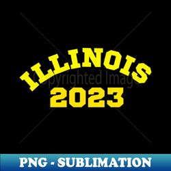 illinois 2023 - exclusive png sublimation download - perfect for creative projects