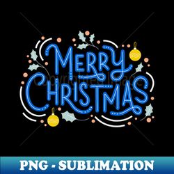 merry christmas - premium sublimation digital download - bold & eye-catching