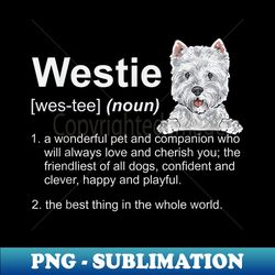 westie definition west highland white terrier - png transparent sublimation file - perfect for sublimation mastery