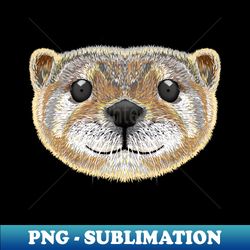 Otter with funny face classic - PNG Transparent Digital Download File for Sublimation - Add a Festive Touch to Every Day