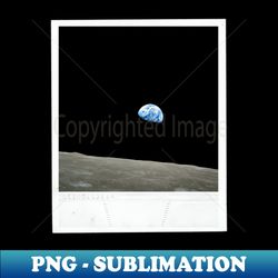 earth photo from moon - elegant sublimation png download - unlock vibrant sublimation designs