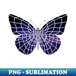 geometric cosmic butterfly - Sublimation-Ready PNG File - Perfect for Creative Projects