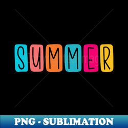 Summer - Vintage Sublimation PNG Download - Stunning Sublimation Graphics