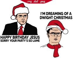 michael scott secret santa svg, the office svg, christmas party svg, the office bundle svg, the office svg