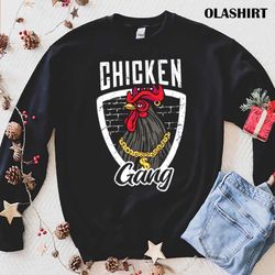 New Chicken Gang, Funny Chicken Shirt , Trending Shirt - Olashirt