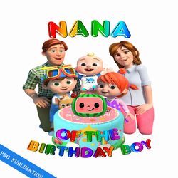 nana of the birthday boy png