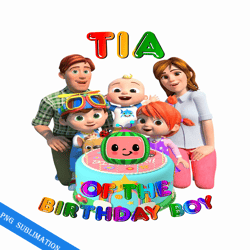 tia of the birthday boy png