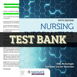 latest 2023 nursing informatics and the foundation of knowledge 5th edition by dee mcgonigle test bank