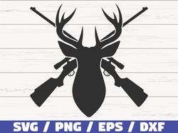 deer head svg, deer hunting svg, cut file, cricut