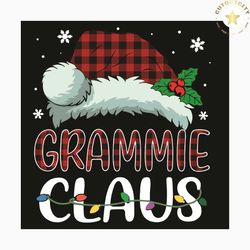 grammie claus svg, christmas svg, grammie claus svg, santa hat svg, christmas hat svg, christmas light svg, snow svg, ch