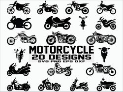 motorcycle svg, motorcycle clipart, harley svg, cutting file