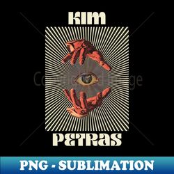 hand eyes kim petras - digital sublimation download file - bring your designs to life