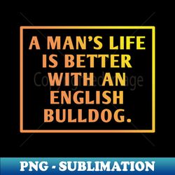 english bulldog - premium sublimation digital download - revolutionize your designs