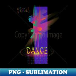 modern dance and jazz music festival hip hop pop music lover woman dancer t-shirt futuristic design abstract art - premium png sublimation file - perfect for sublimation art