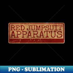 aliska text red retro red jumpsuit apparatus - unique sublimation png download - boost your success with this inspirational png download