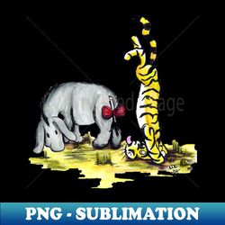 an adventure was going to happen - eeyore and tigger - digital sublimation download file - unlock vibrant sublimation designs