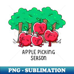 apple picking - decorative sublimation png file - spice up your sublimation projects