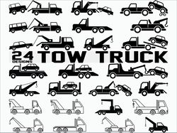 tow truck svg bundle, tow truck svg, tow vehicle svg, tow truck clipart