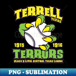 terrell terrors - professional sublimation digital download - perfect for creative projects